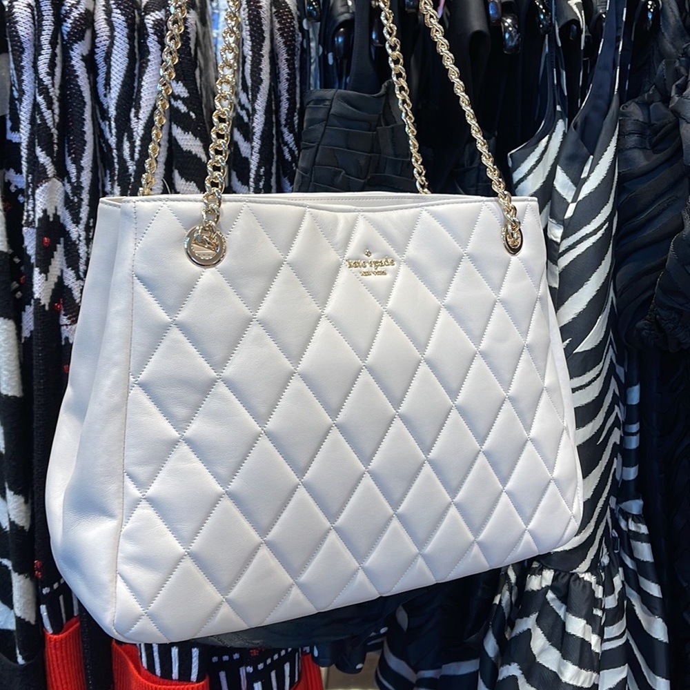 Kate Spade Carey Tote 
COLOR:
Parchment
NWT - Picture 10 of 16